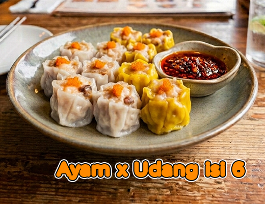 Dimsum Ayam x Udang isi 6